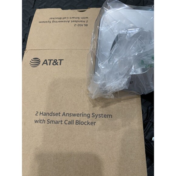 New AT&T BL102-2 Cordless Phone Answering System Call Block 2 Handsets Intercom - Picture 5 of 5